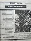 The World of Fandom MagazineVolume 1, Number 1 – July 1985 First Collector — photo 2