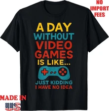 Funny Gamer Saying Men Boys Teens Video Gaming T-Shirt, Kid Adult Tee