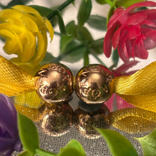 2 Pandora   Rosegold Logo Clip Charms   