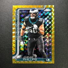 2025 Topps Chrome Jaelan Phillips Gold Geometric /50 Eagles