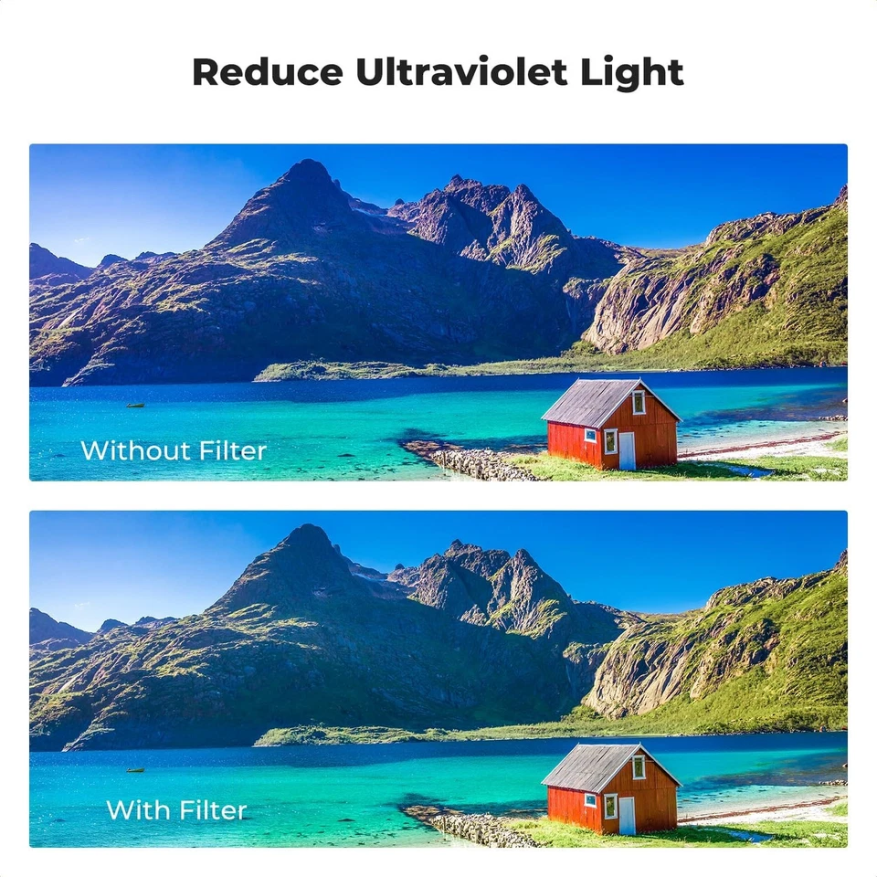 K&F Concept Explosive-Proof MCUV Lens Protection Filter for 4K/8K Photography - Image 4 of 4