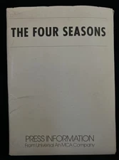 The Four Seasons Press Kit Universal 7 Photos, 5 Slides