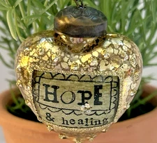 "Hope & Healing"  1.5 inch Kelly Rae Roberts for Demdaco/Silvestri Ornament/Box