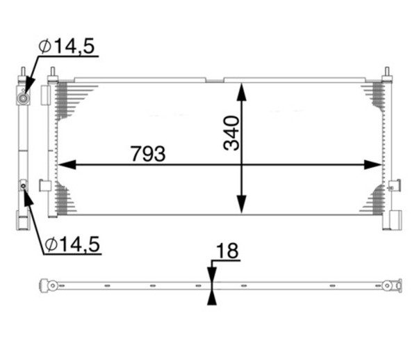 Mahle Kondensator Klimaanlage AC 532 000S FüR Volvo FH16 FH12 FH 2-image