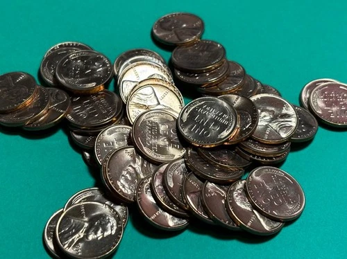 1953D Lincoln Cent Roll  Gem Bu