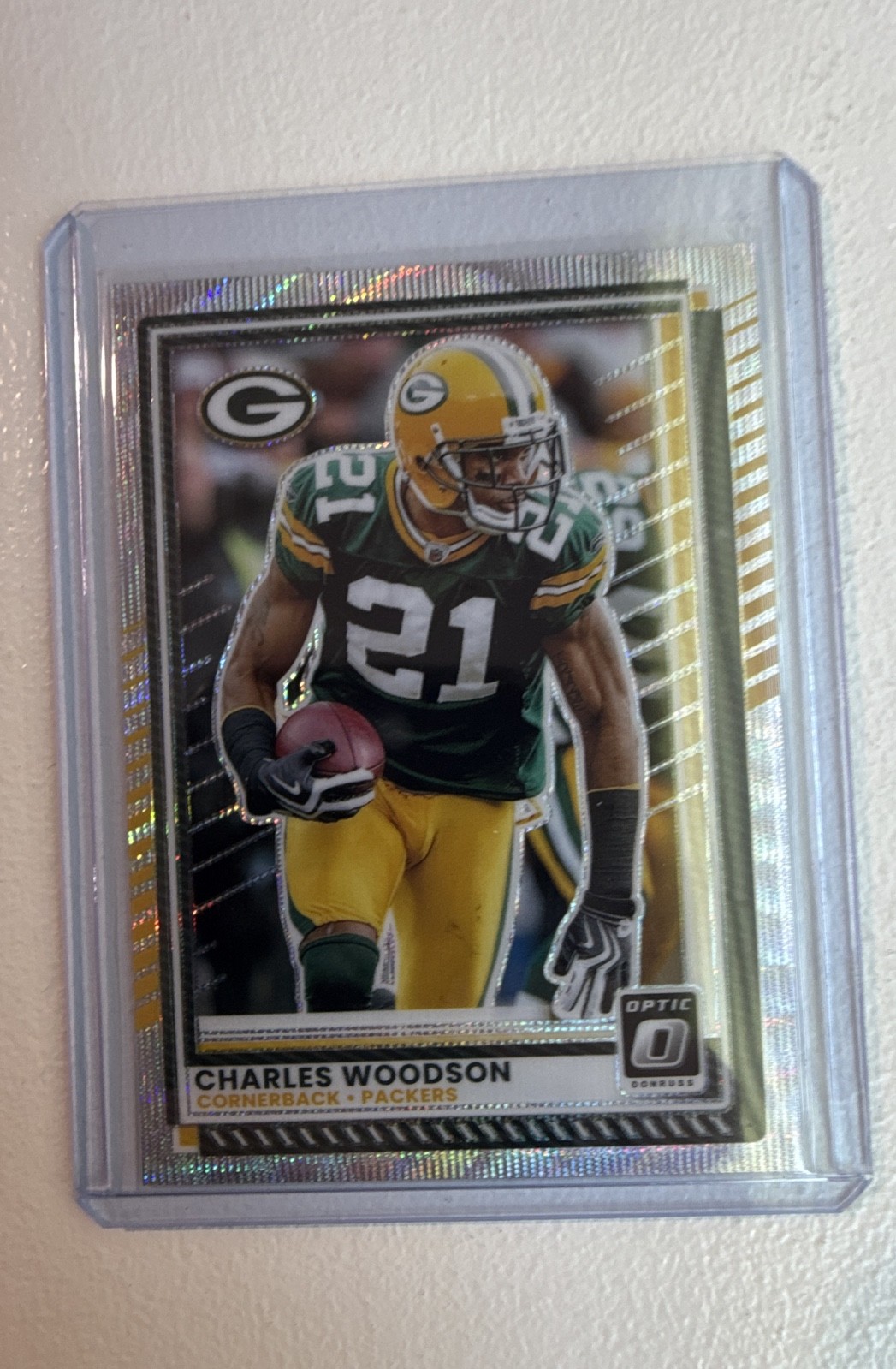 2025 Panini Donruss Optic - Charles Woodson #103 Wave Prizm /300
