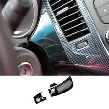 Gloss Black Middle Console For Chevrolet Cruze 2010-15 3pcs Dashboard Strip Trim