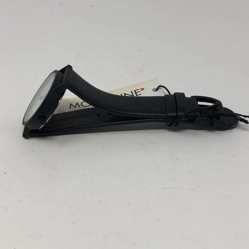 Relógio Mondaine SFMOMA Artista Mario Botta Mostrador Branco Unissex PVD NOVO BATT READ - Imagem 4 de 4