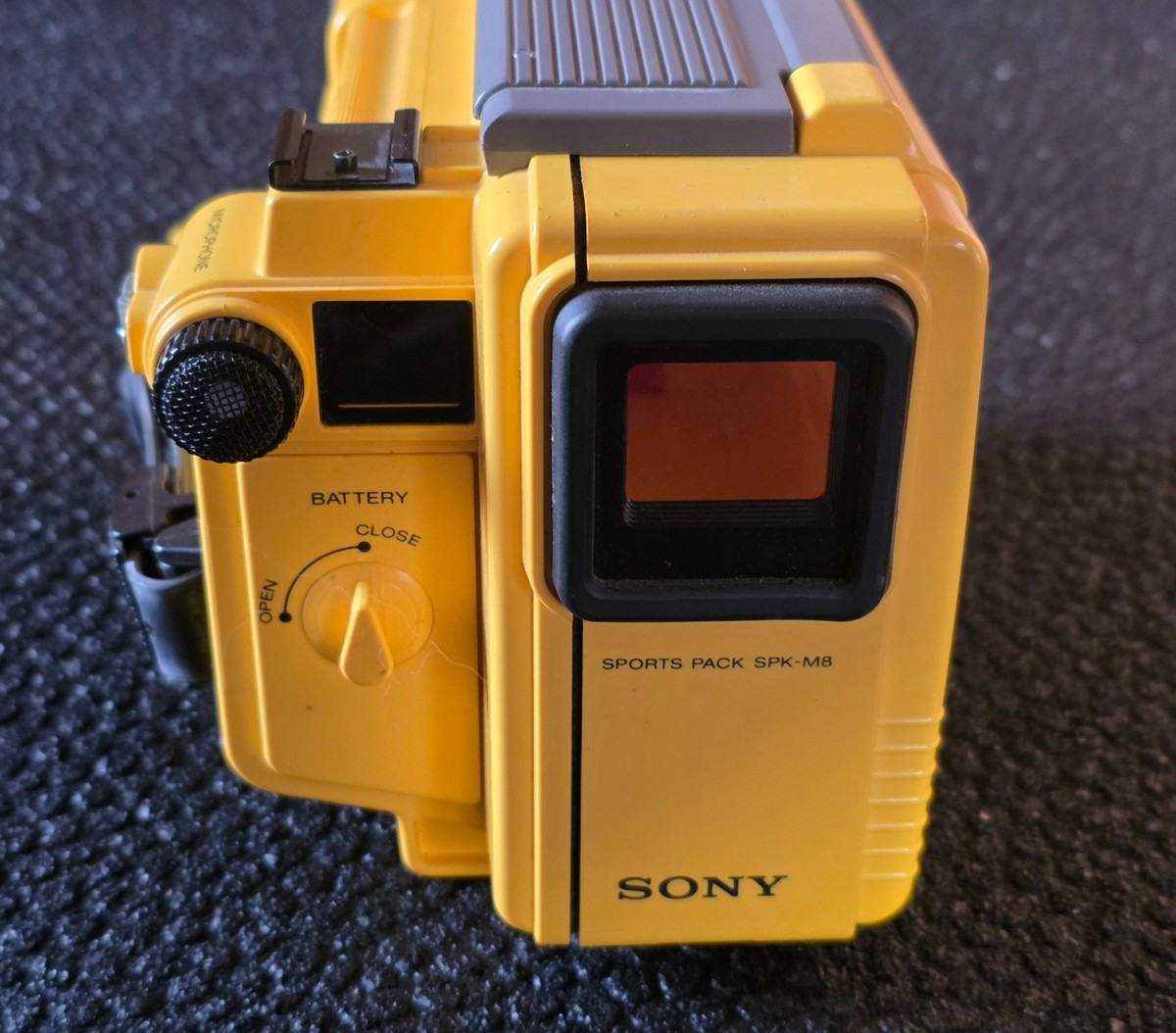 Vintage Sony SPK-M8 Handycam Sports Pack Waterproof Camera Case
