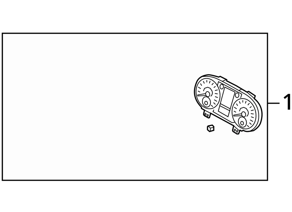 CLUSTER VELOCÍMETRO HYUNDAI GENESIS 2009 09 2010 10 940012M150 1304146 Foto 4 de 4