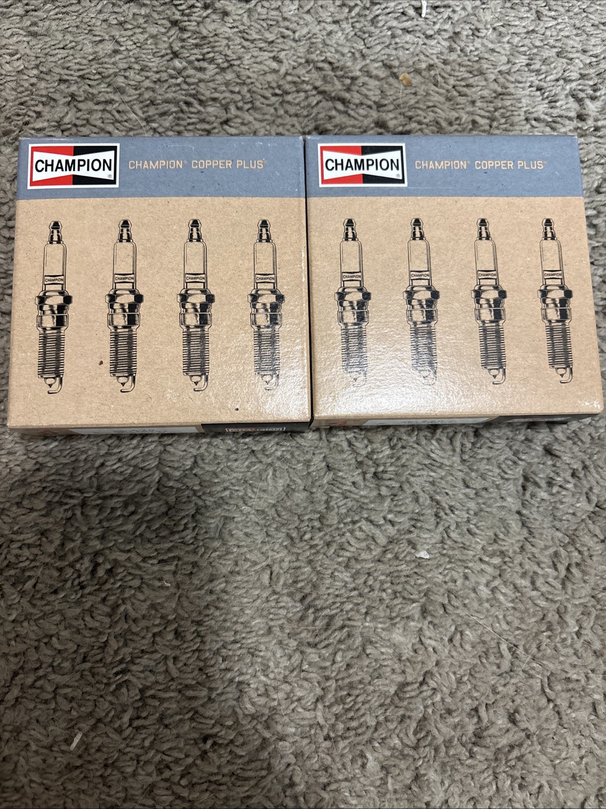 Champion Copper Plus Spark Plugs 2 pack 4-pack RE14MCC4 