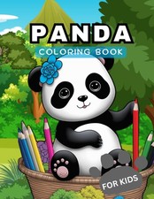 Panda Coloring Book For Kids: 75 Unique Panda Coloring Pgaes Kids Boys Girls Cut