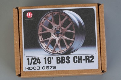 Hobby Design BBS CH R2 19 Zoll Radsatz Resin Metall Aufkleber für Maßstab...