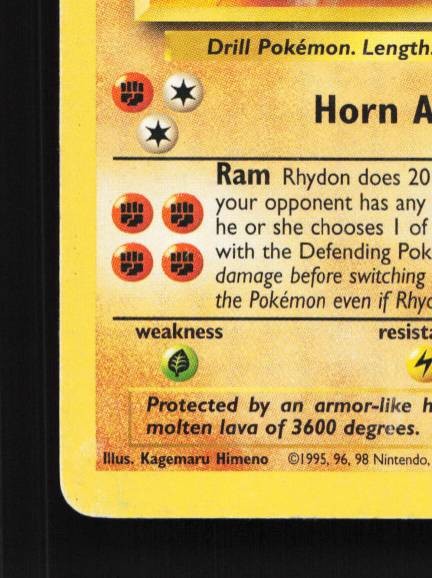 Rhydon 45/64 HP Jungle English Pokemon Card TCG | eBay