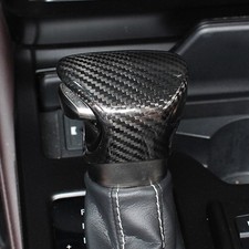 Abs Carbon Fiber Gear Shift Knob Cover Trim For Lexus Es 2018-2023