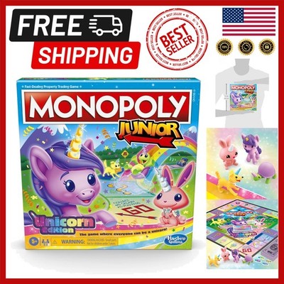 Junior Unicorn Edition Board Game - Magical Fun for 2 to 4 Players, Ages 5+
