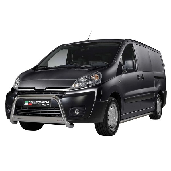 FrontbüGel FrontschutzbüGel FüR Toyota Proace 2016-2019 ø63Mm Silber Schutz-image
