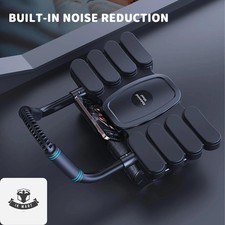 4-Wheel Abdominal Roller with Automatic Rebound and Elbow Support System