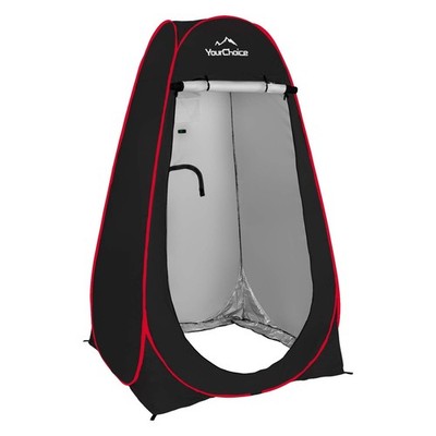 Pop Up Privacy Tent, 3.9x3.9x6.2FT Portable Shower Tent for Camping, Waterpro...