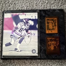 Randy Moss Autographed Minnesota Vikings Original Photo Authentic Sports