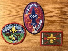 BSA Vintage TETON PEAKS COUNCIL Patches 1978