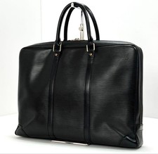 Louis Vuitton Epi Porte Document Voyage Business Bag Noir
