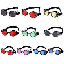 Cybers Goths Cosplays Sunglasses Vintaeg Steampunk Goggles Glasses Gifts