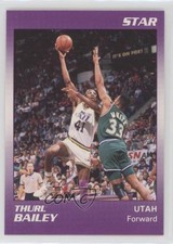1990-91 Star Utah Jazz Arena Set Thurl Bailey #5 1f8