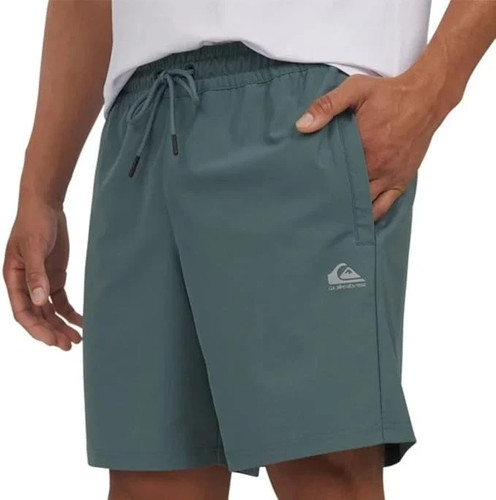 Short Quiksilver DRYFLIGHT Homme – Noir – Taille XL – Entrejambe 7 Pouces – Extensible