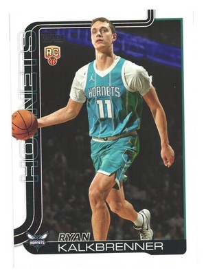 2025-26 Topps NBA Flagship Basketball Charlotte Hornets Ryan Kalkbrenner RC