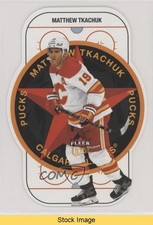 2021-22 Upper Deck Fleer Ultra Pucks Matthew Tkachuk #15 READ 0nr3