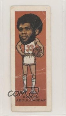 1973-74 Sugar Daddy Pro Faces Kareem Abdul-Jabbar #25 HOF