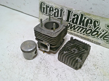 Polaris Indy Lite 340 Snowmobile Engine Standard Cylinder Piston W Head Polaris Indy Lite 340 Snowmobile Engine Standard Cylinder Piston W Head