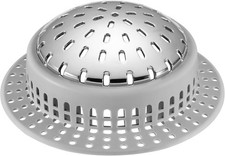 Bathtub Drain Hair Catcher Shower Drain Cover Sink Drain Protector for Pop-Up