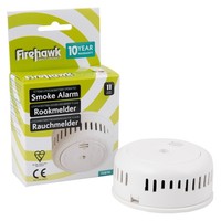 Firehawk FHB10 Smoke Alarm X-Profile TSE 10 Year Sealed Battery Fire Safety NEW