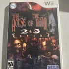 New ListingSEGA The House of the Dead 2 & 3 Return Nintendo Wii Multiplayer Manual Included
