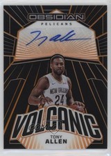 2022 Obsidian Volcanic Signatures Electric Etch Orange 7/35 Tony Allen Auto 0d0o