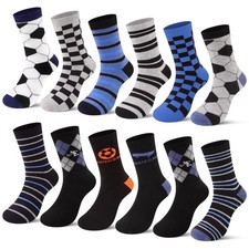 12 Pack Kids Socks Sports Socks for Boys Junior Cotton Winter Socks Fu...