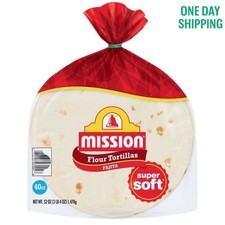 Mission Small Fajita Size Flour Tortillas, 40...