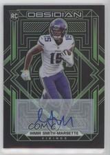 2021 Obsidian Rookies Electric Etch Green 46/50 Ihmir Smith-Marsette Auto 7m3