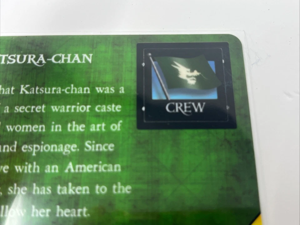 Piratas CSG Katsura-Chan SCS-025 sin perforar mares del sur de China tripulación rara Foto 3 de 4