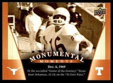 2011 Upper Deck University of Texas James Street Texas Longhorns #85