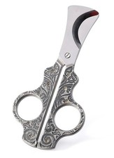 Tijeras para cigarros de acero inoxidable JiFENG color: plata vintage nuevas