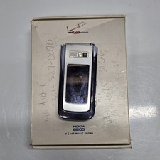 Verizon Nokia 6205 V Cast Music Phone Pre Owned No Charger Includes Box Manuals