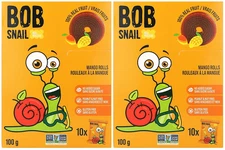 Bob Snail Fruit Roll Mango 2 Pack