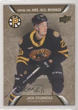 2020-21 Upper Deck AHL All-Rookie Team Gold 22/25 Jack Studnicka #204 00jz
