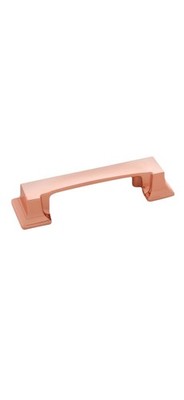 Hickory Hardware P3013-CP  3  & 96mm  Lodge Cabinet Pull - Copper