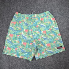 Vineyard Vines Printed Chappy Trunks Palms Print Iguana Color Men s Swim Size L