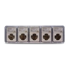 5CT Acrylic Slab Protector Storage Case Holder Display Box for NGC Graded Coin