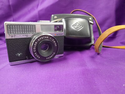 Agfa Optima 200 Sensor Kamera Sucherkamera Color APOTAR 1:2,8 in  LEDERTASCHE 